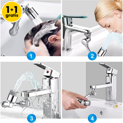 EasyClean™ - Geen Buigen Meer Over de Wasbak (1+1 Gratis)