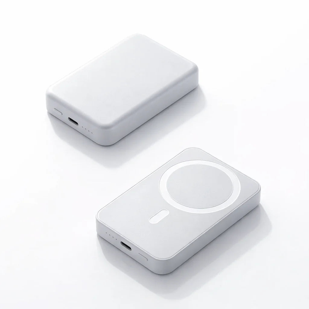 Batterie externe magnétique - Recharge rapide sans fil 20W sans câbles