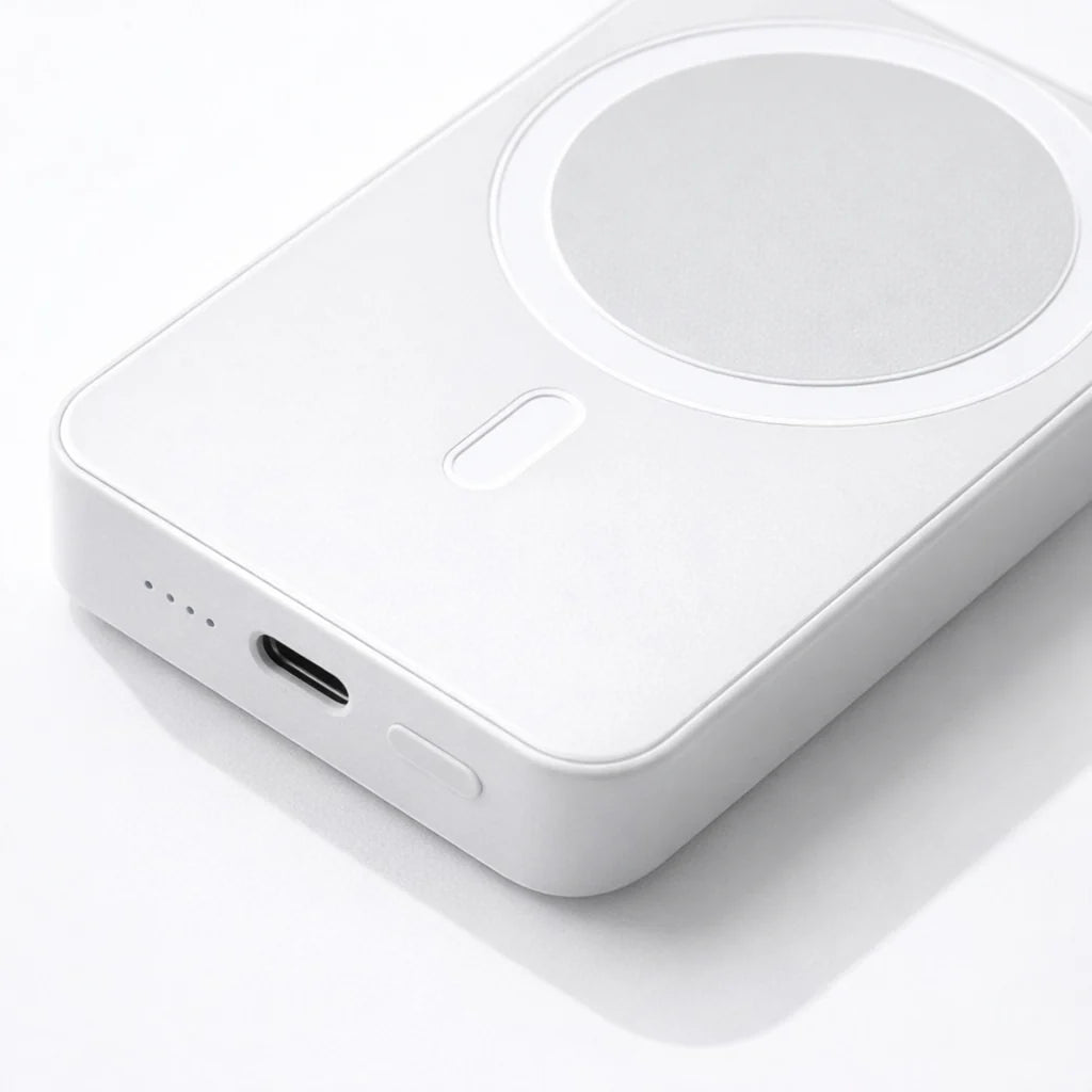 Batterie externe magnétique - Recharge rapide sans fil 20W sans câbles
