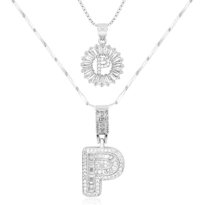 GemLetter Ketting - Initiaal Hanger met Luxe Glans