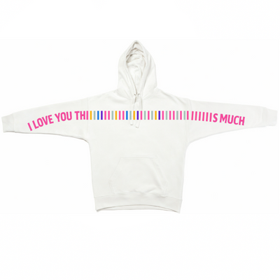 LoveYou - Hoodie met een boodschap