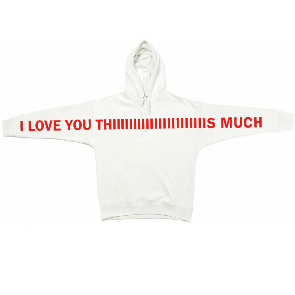 LoveYou - Hoodie met een boodschap