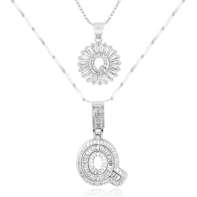 GemLetter Ketting - Initiaal Hanger met Luxe Glans