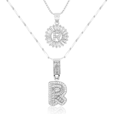 GemLetter Ketting - Initiaal Hanger met Luxe Glans