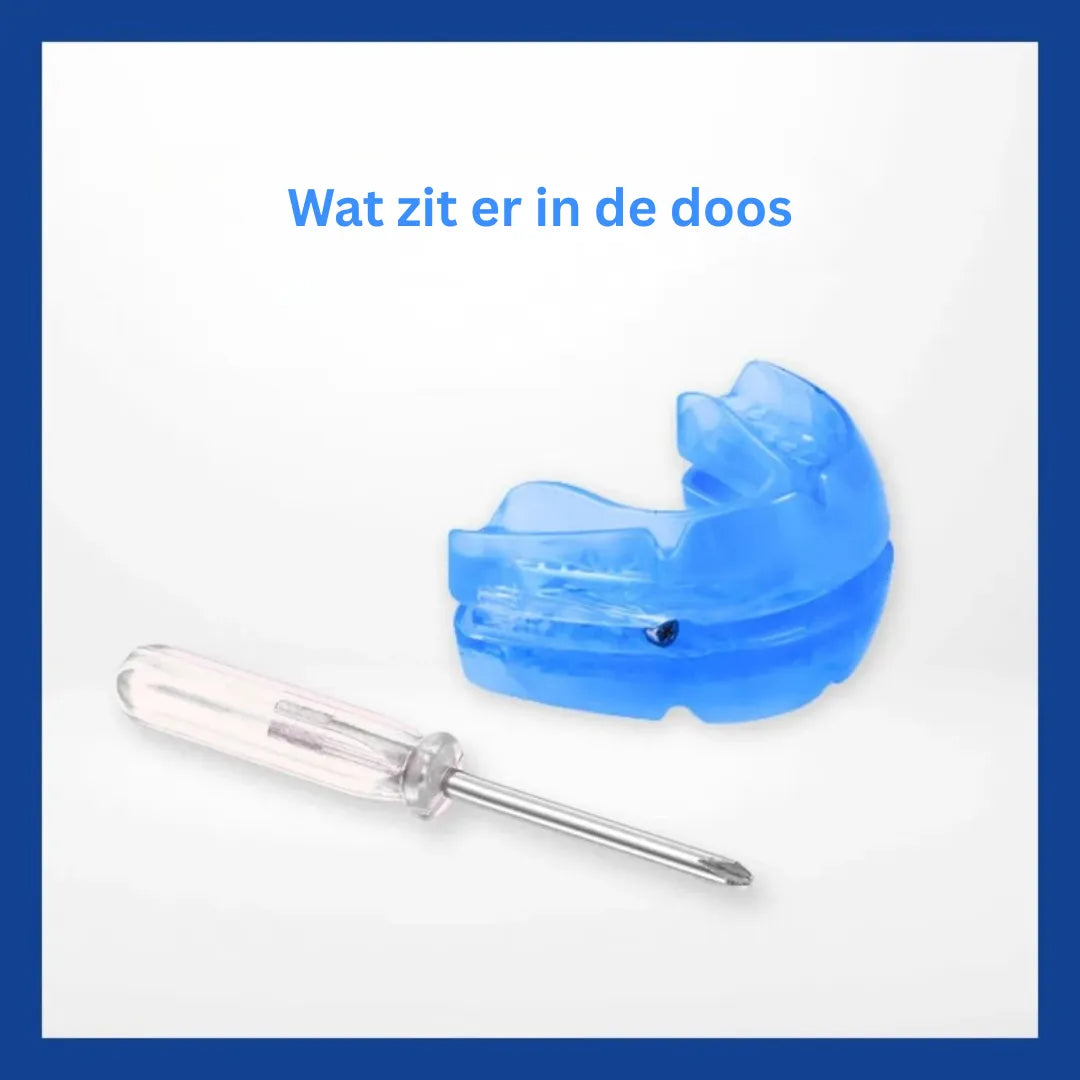 SleepEase - Anti Snurken voor Betere Slaap - Verstelbaar Mondstuk voor Rustige Nachten