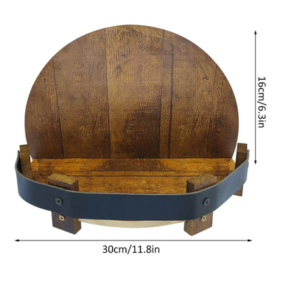 Wandplank voor Whiskyflessen