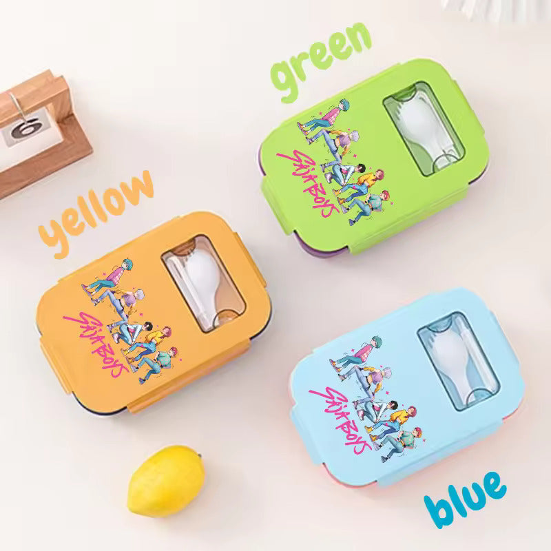 Kpop Lunchbox - Grote Lunchbox voor School en Werk