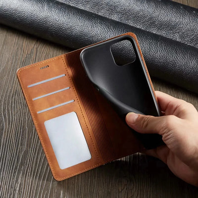 iPhone Hoesje - Magnetische Luxe Bescherming - Norvique