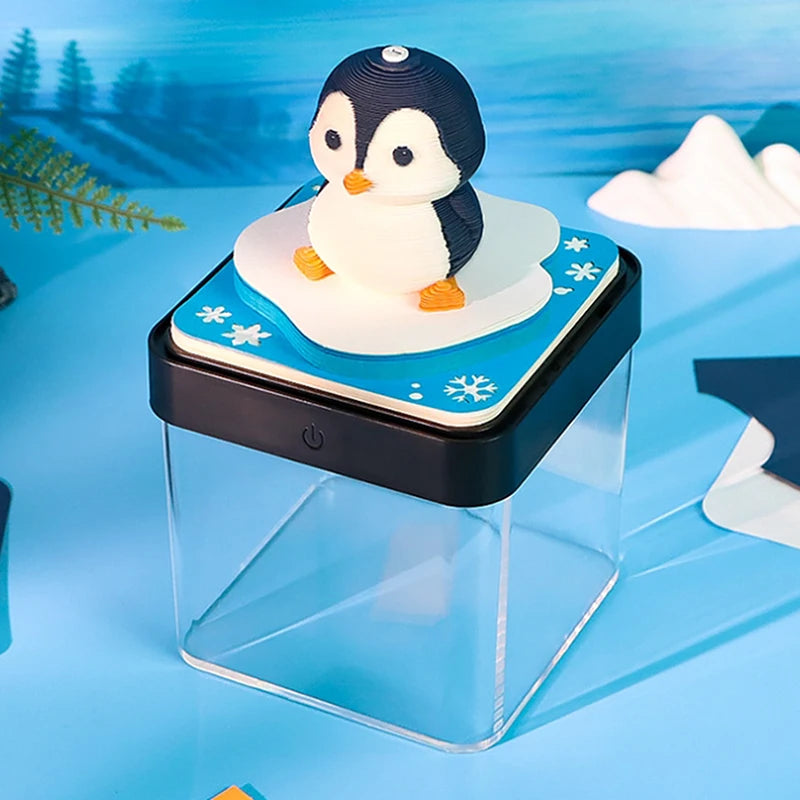 Magic Calendar 2026 – Pingouin avec Éclairage