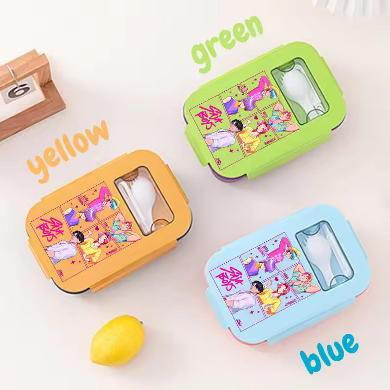 Kpop Lunchbox - Grote Lunchbox voor School en Werk