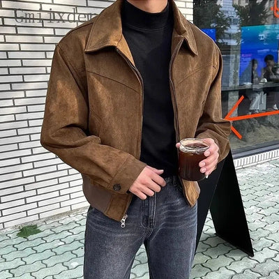 Vintage Casual Jacket - Casual Herenjas met Comfortabele Pasvorm - Veltrano