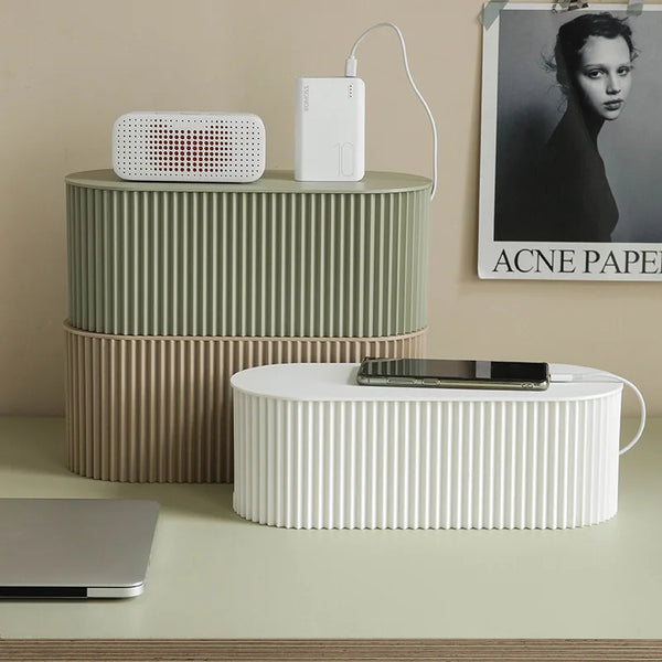 CableBox - Boîte de rangement élégante et minimaliste