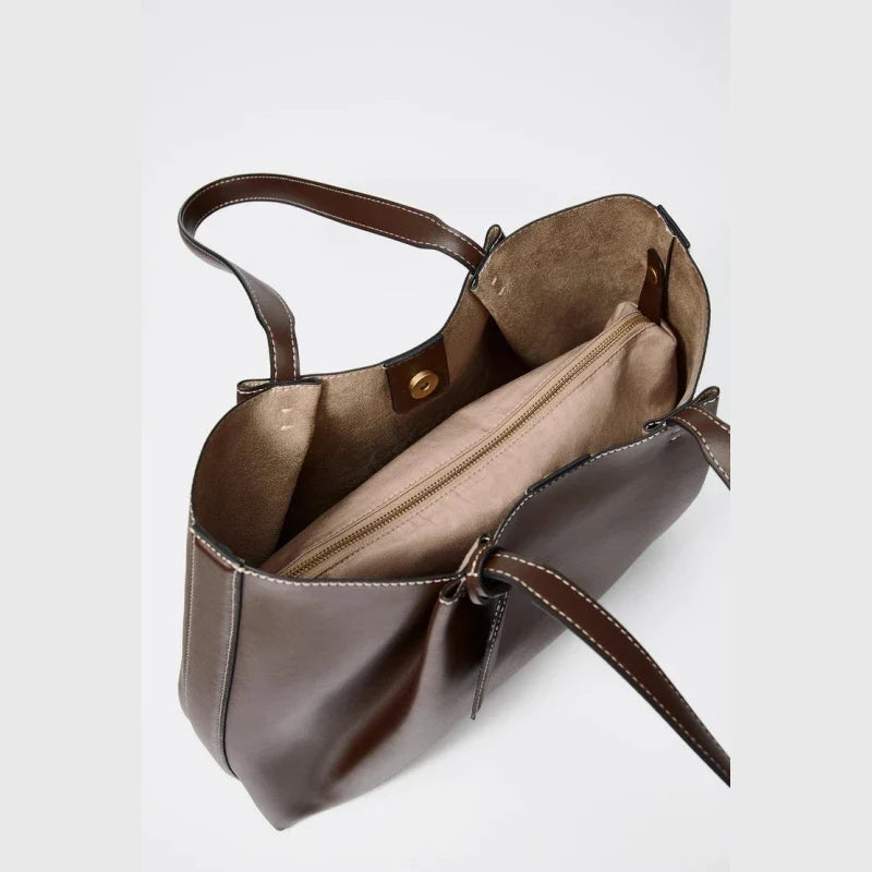 Sac à Bandoulière - Sac fourre-tout minimaliste de luxe | Velmique