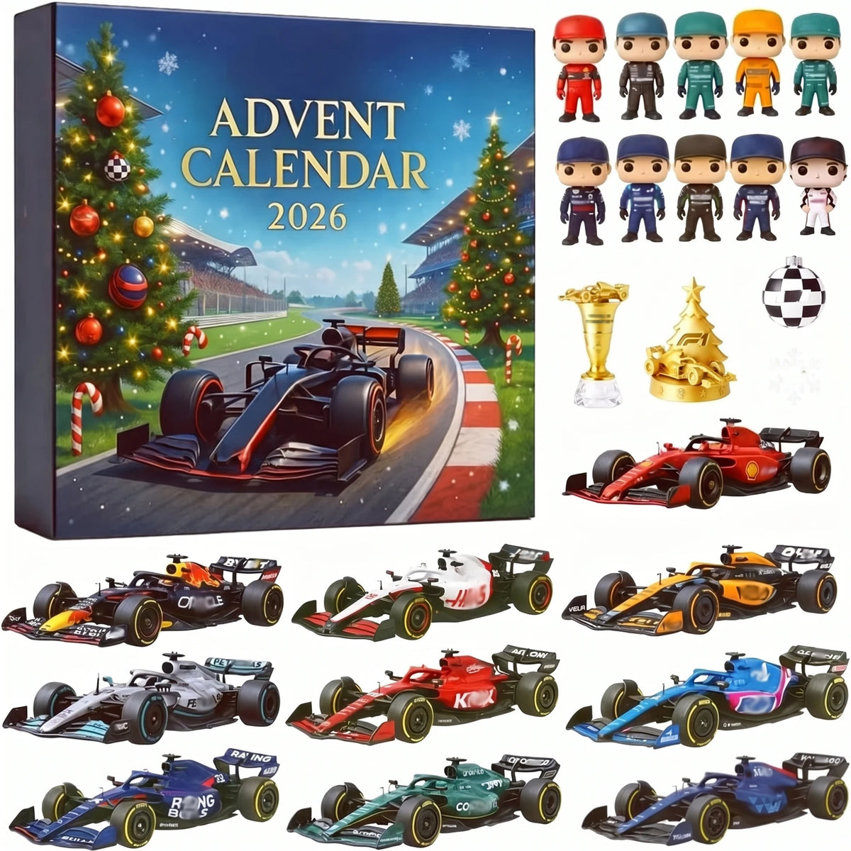 Adventní kalendář Formule 1 Racing 2026