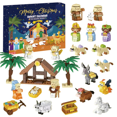 Miniatuur Kerststal Figuren Adventskalender 2025