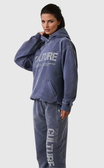 Culture Hoodie - Hoodie pour femmes avec imprimé moderne