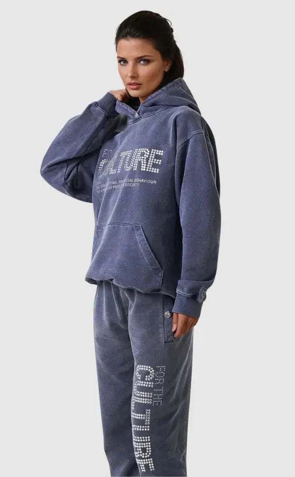 Culture Hoodie - Hoodie pour femmes avec imprimé moderne
