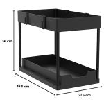 ORGANOVA - Uittrekbare organiser met twee niveaus voor gemakkelijke toegang