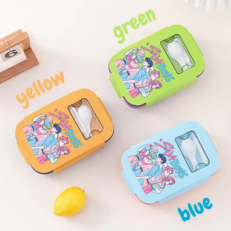 Kpop Lunchbox - Grote Lunchbox voor School en Werk
