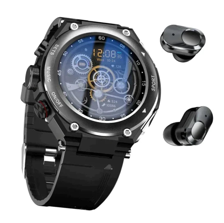 Sound Watch™ | Smartwatch met Oortjes + Gratis Extra Horlogeband