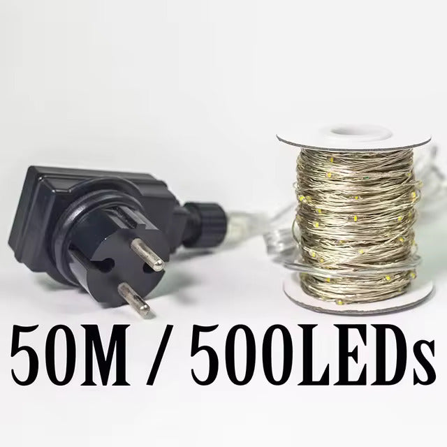 Magische kerstboomverlichting