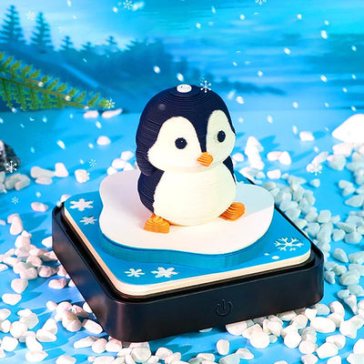 Magic Calendar 2026 – Pingouin avec Éclairage