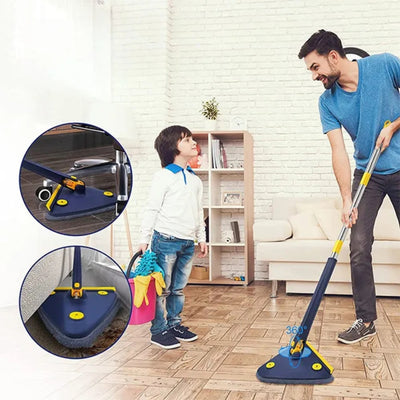 Dweil - 360° Roterende Vloerreiniger voor Moeiteloos Schoonmaken