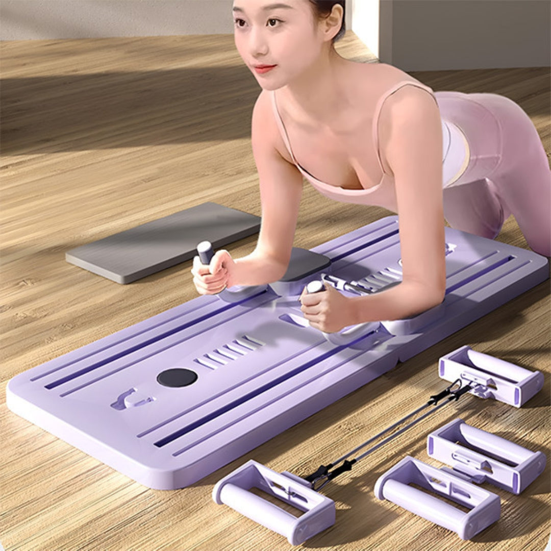 Planche de Pilates - Entraînement complet du corps à domicile | CoreFlex