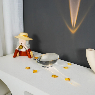 Lampe de table Lumiora - Projection lumineuse design à effet ambiant