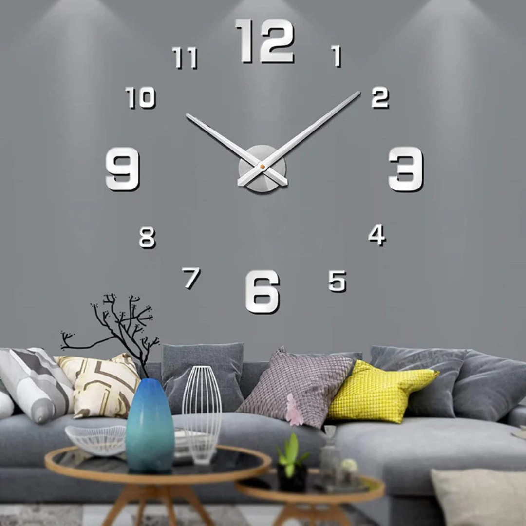 Horloge murale - Horloge design 3D moderne pour des murs élégants