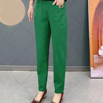 Pantalon en coton - Pantalon stretch confortable pour tous les jours