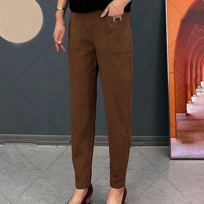 Pantalon en coton - Pantalon stretch confortable pour tous les jours