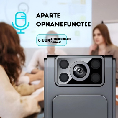 Caméra vidéo portable – Caméra de vlog 2K compacte avec stabilisation