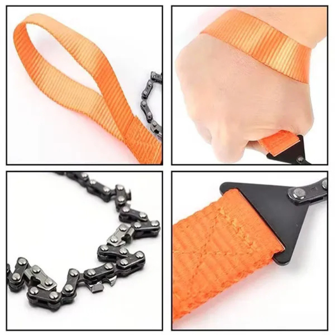 WoodTrail Saw - Scie à chaîne portable pour l'extérieur et la survie