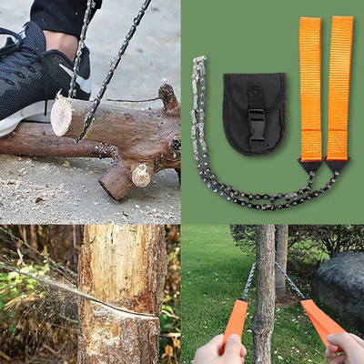 WoodTrail Zaag - Draagbare Kettingzaag voor Outdoor en Survival