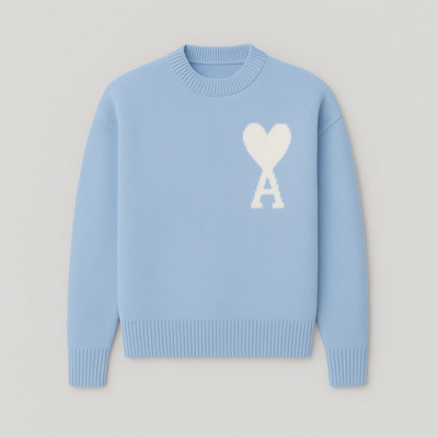 McKen Trui - Oversized Sweater met Hartdesign en Comfort