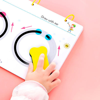 Livre d'apprentissage pour enfants - Exercices réutilisables pour un apprentissage ludique