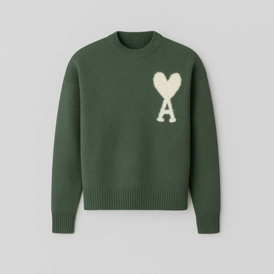 McKen Trui - Oversized Sweater met Hartdesign en Comfort