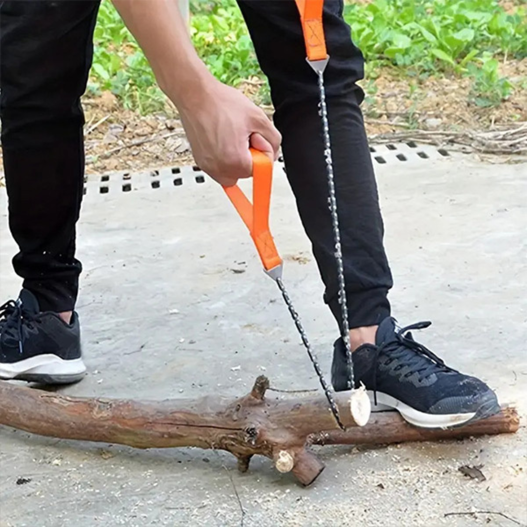 WoodTrail Saw - Scie à chaîne portable pour l'extérieur et la survie