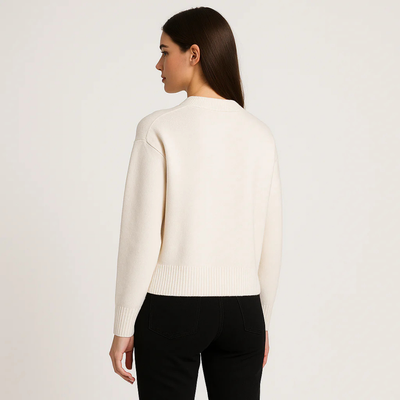 McKen Trui - Oversized Sweater met Hartdesign en Comfort