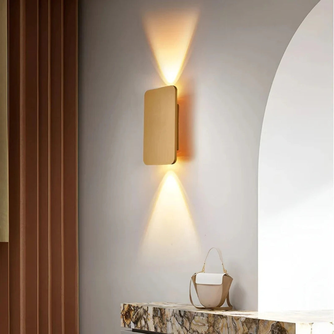 Applique murale Lumivex - Double faisceau lumineux moderne