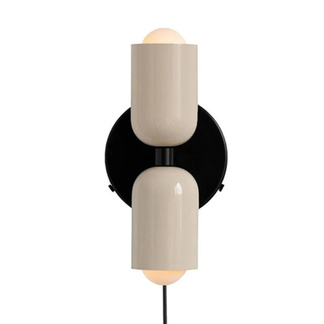 Veloura Wandlamp - Moderne Dubbele Lichtpunten