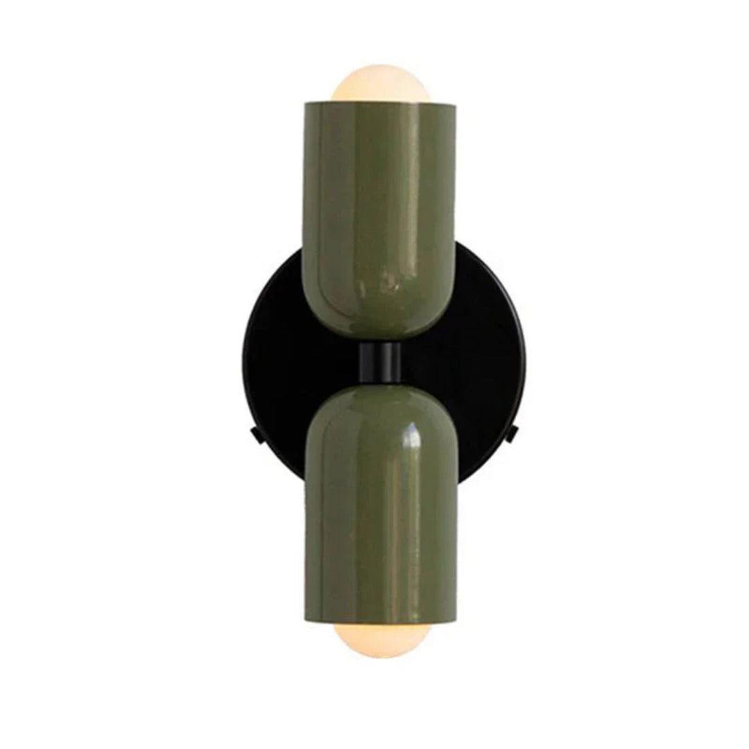 Veloura Wandlamp - Moderne Dubbele Lichtpunten