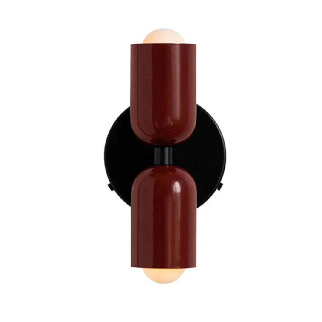 Veloura Wandlamp - Moderne Dubbele Lichtpunten