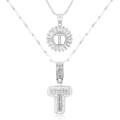 GemLetter Ketting - Initiaal Hanger met Luxe Glans
