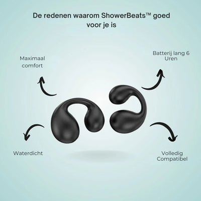 Bluetooth Oortjes - Waterdichte Draadloze Oordopjes - Aquabeat