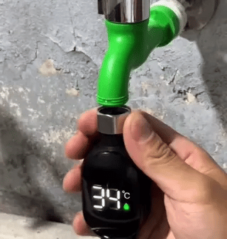 ThermoGauge - Thermomètre numérique de robinet avec écran LED