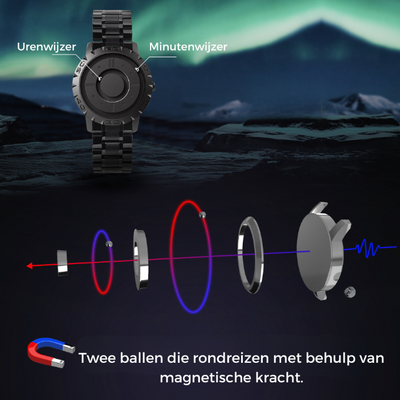 Cosmic Time™ | Magnetisch Kogelhorloge voor Hem en Haar