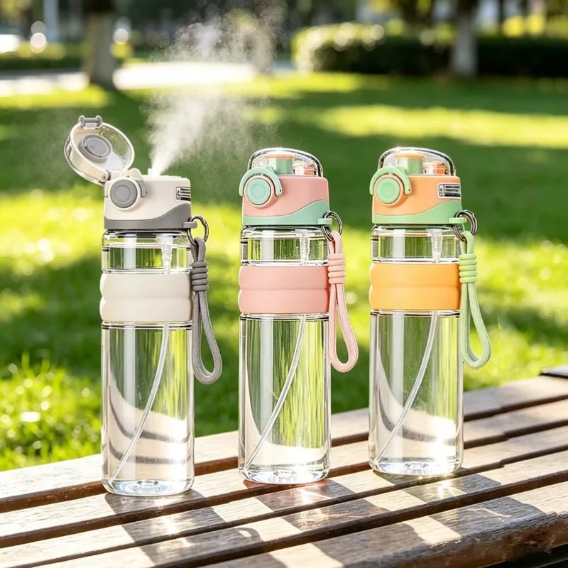 Drinkfles - Lekvrije Waterfles Met Vernevelaar