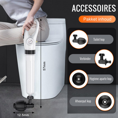 Drain Defender™ - Verhelp elke ontstopping (Incl. 5 opzetstukken)